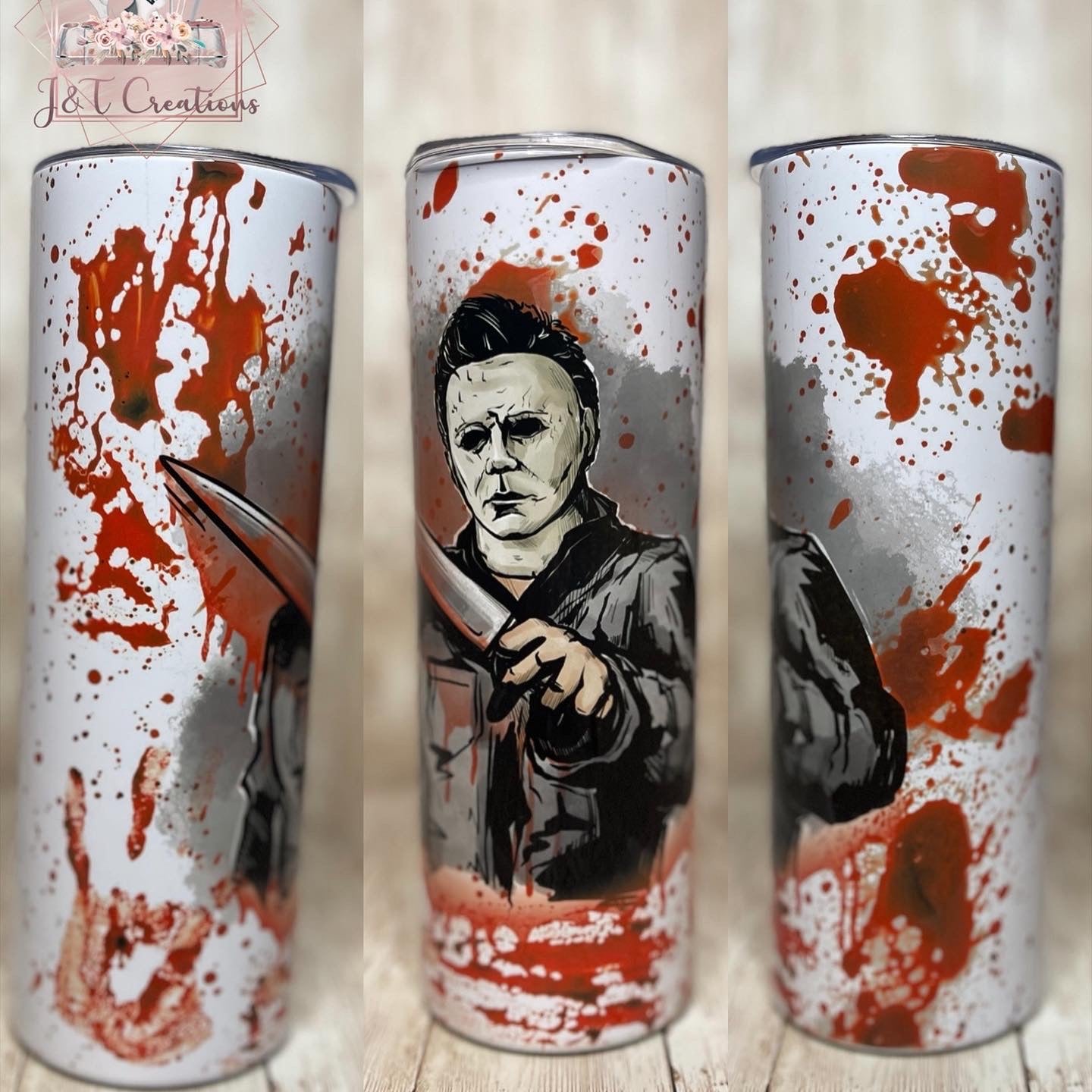 Michael Myers Halloween Tumbler