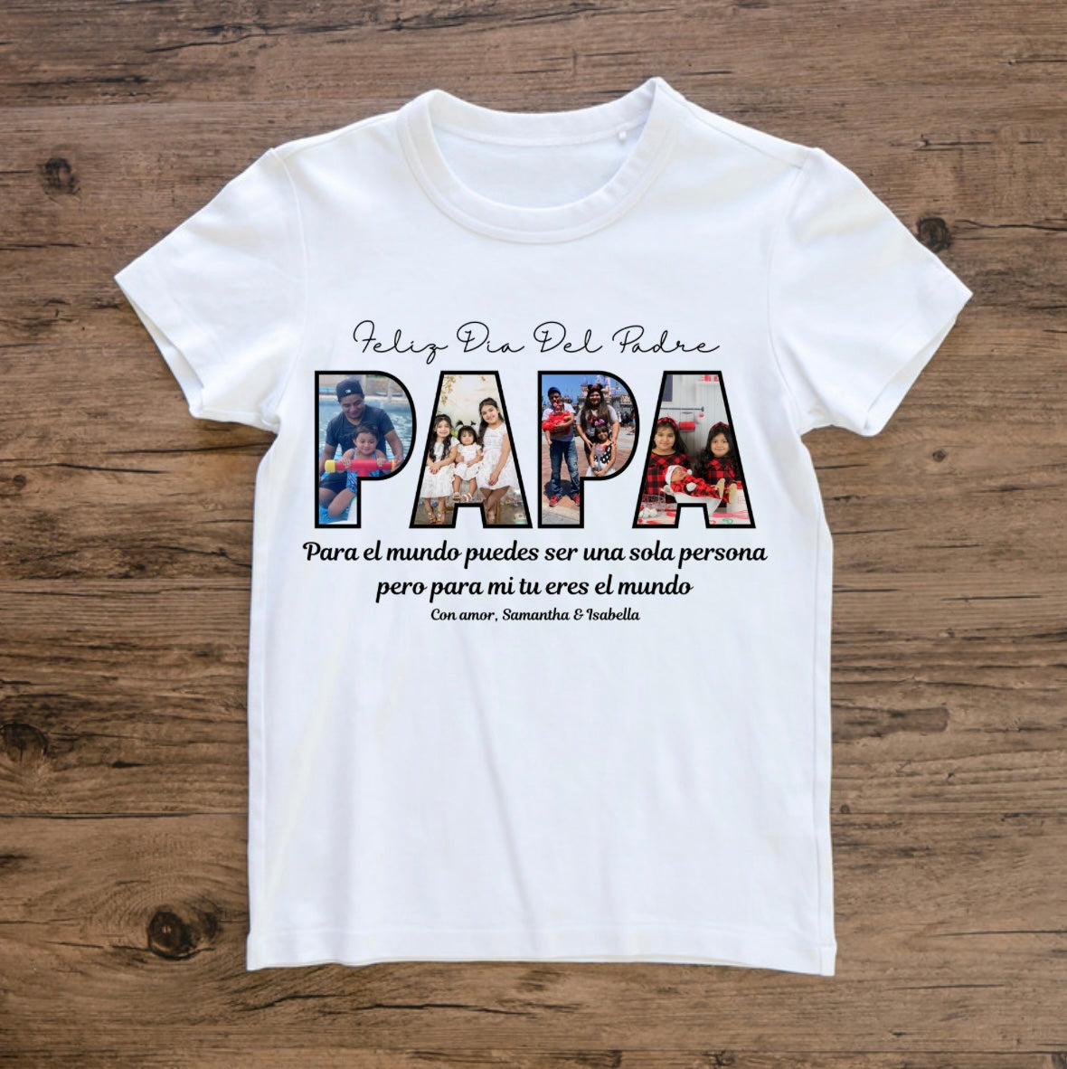 Papá Tshirt With Pictures