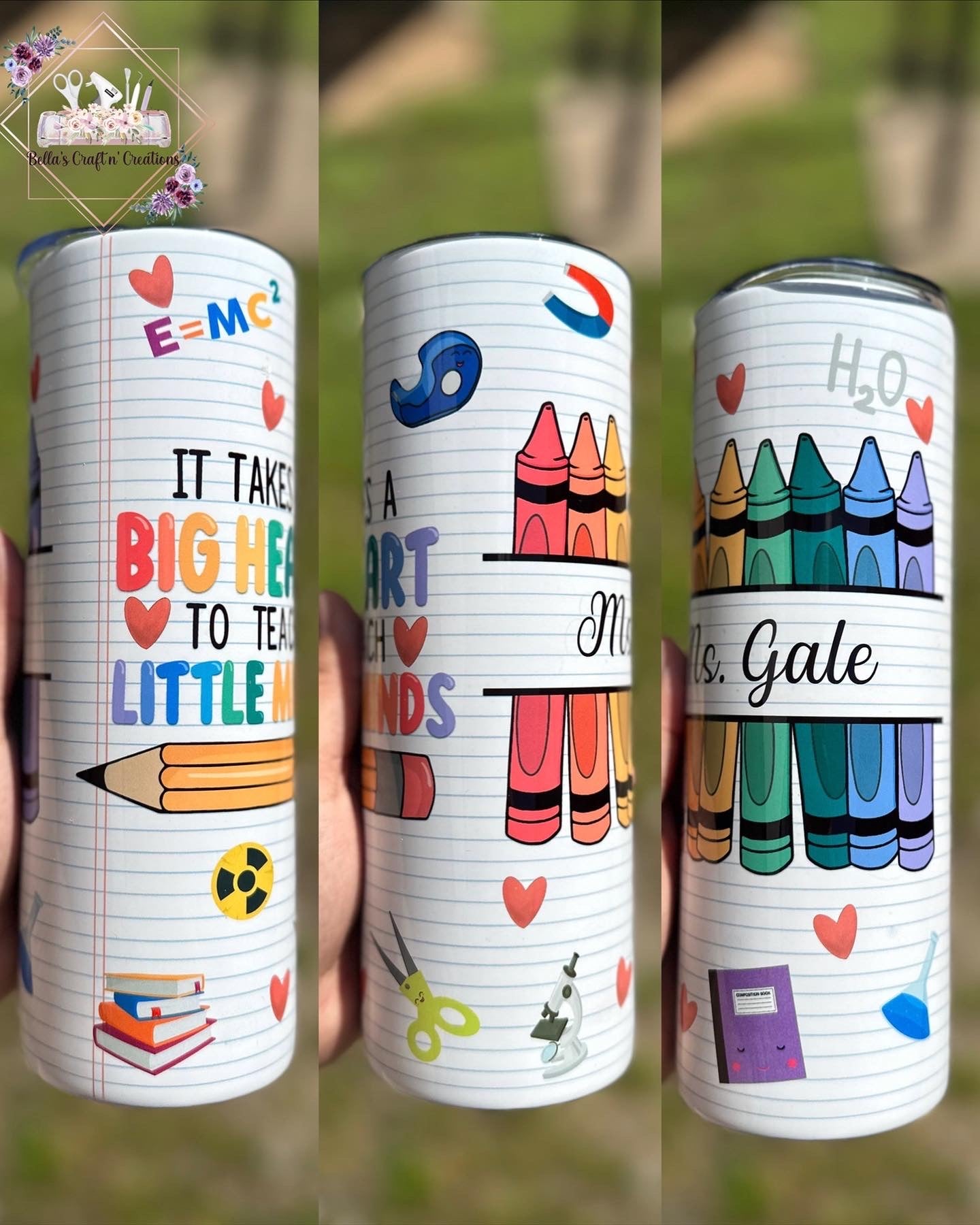 Teacher Crayon Tumbler