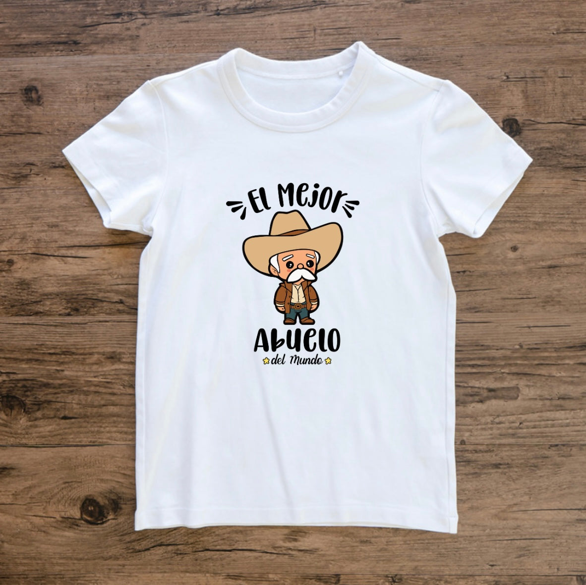 El Mejor Abuelo Del Mundo Playera