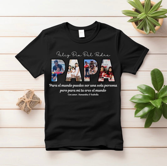 Papá Tshirt With Pictures
