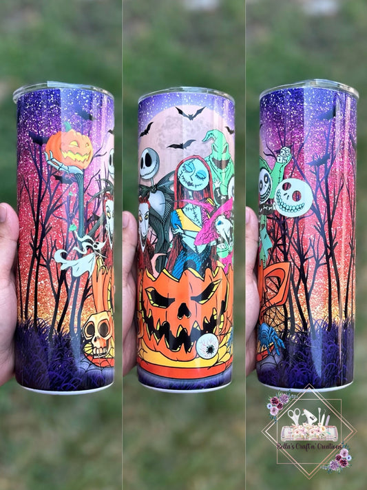 Nightmare Before Christmas Tumbler