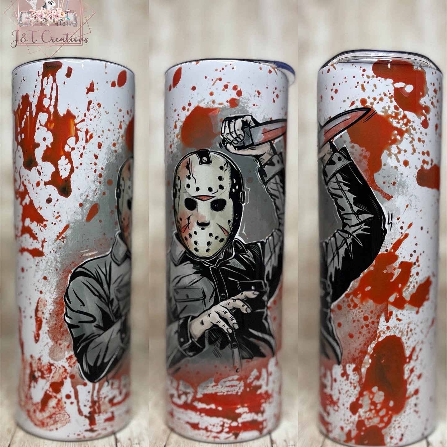 Jason Voorhees Halloween Tumbler