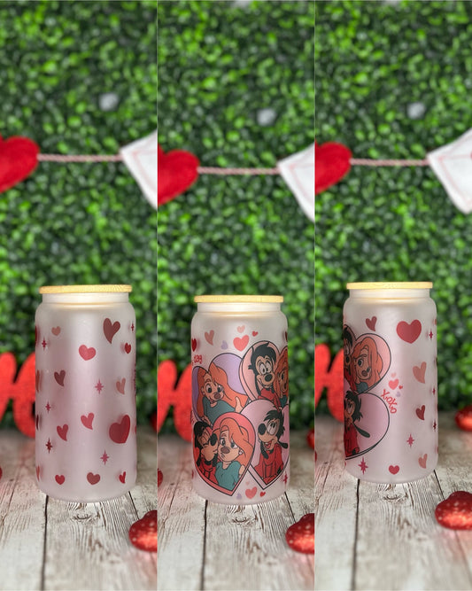 Valentine’s Glass Can