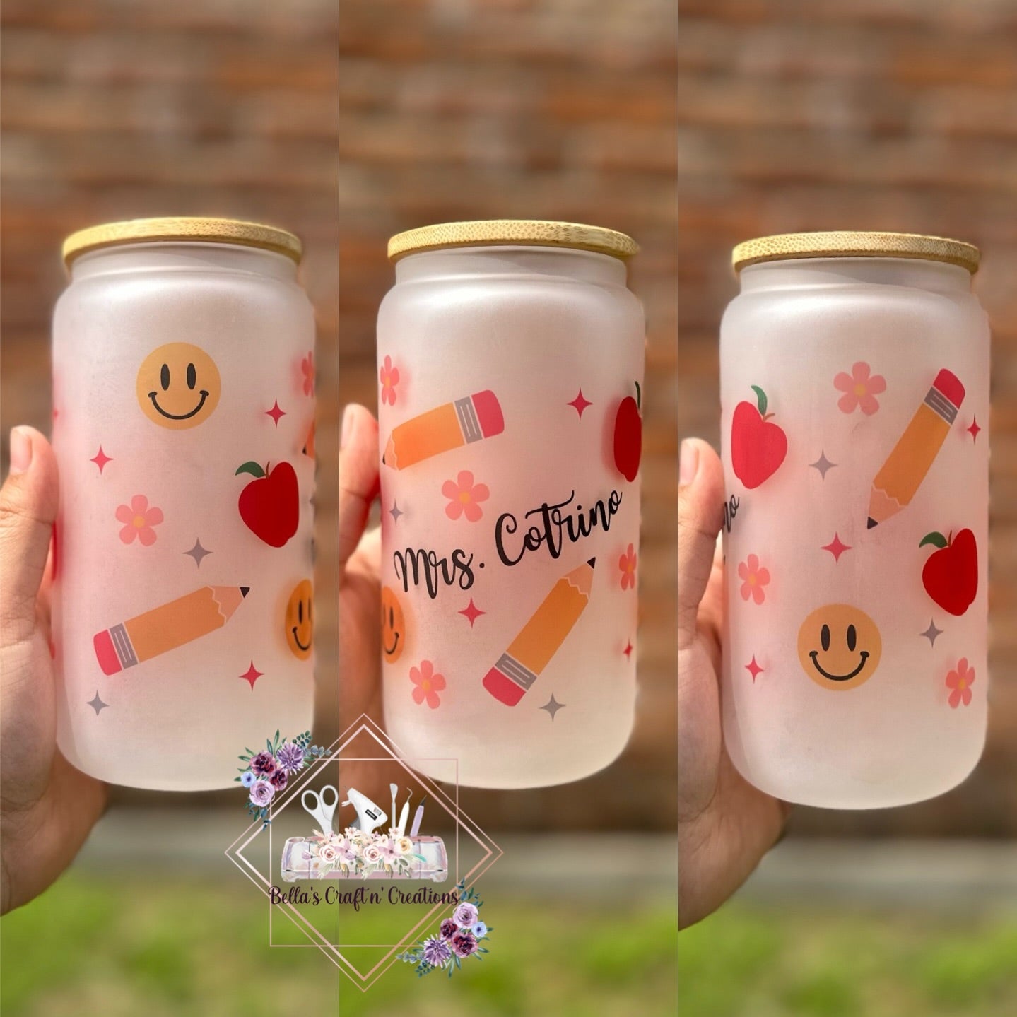 Teacher Glass Can