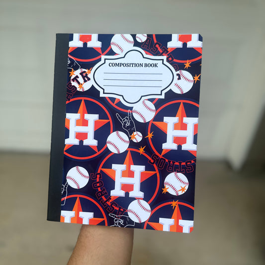 Custom Composition Notebook