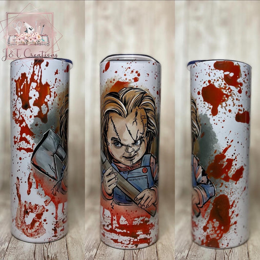 Chucky Halloween Tumbler
