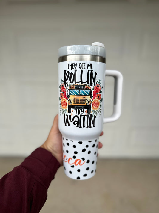 Bus Driver 40oz Tumbler