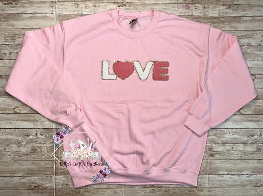 Love Chenille Sweatshirt