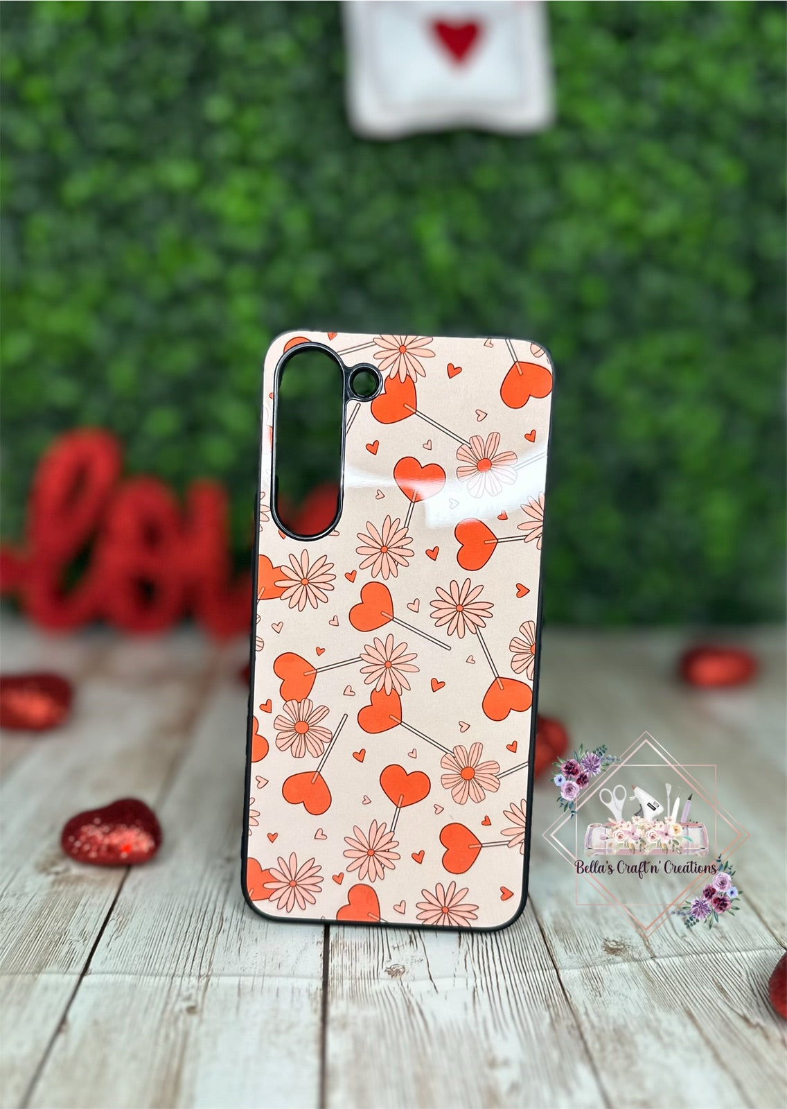 Valentine's Sucker And Daisies Phone Case