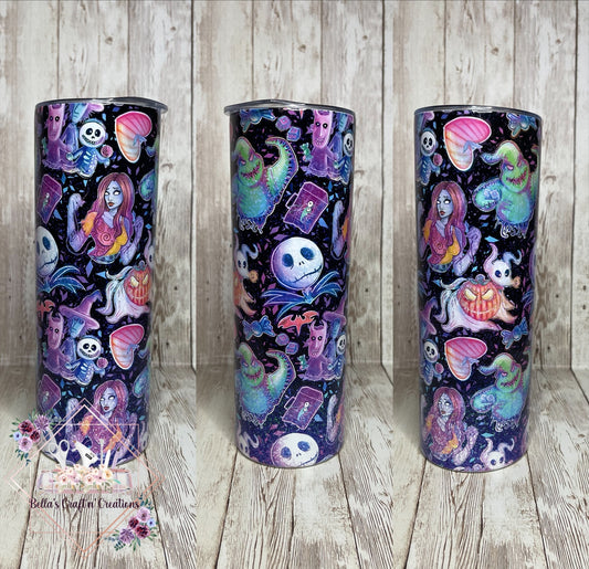Nightmare Before Christmas Tumbler