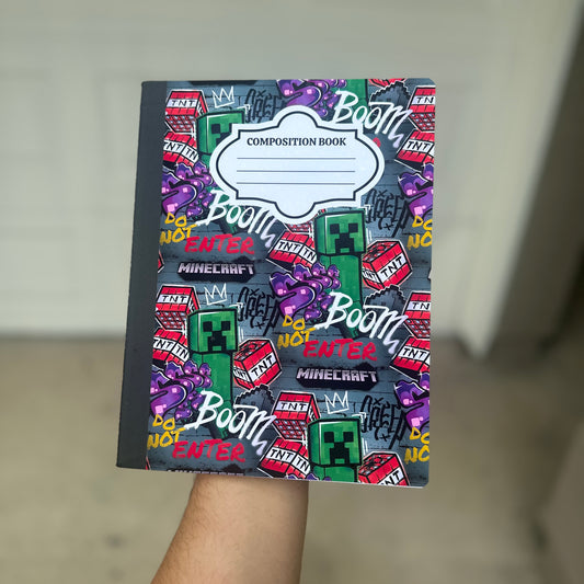 Custom Composition Notebook