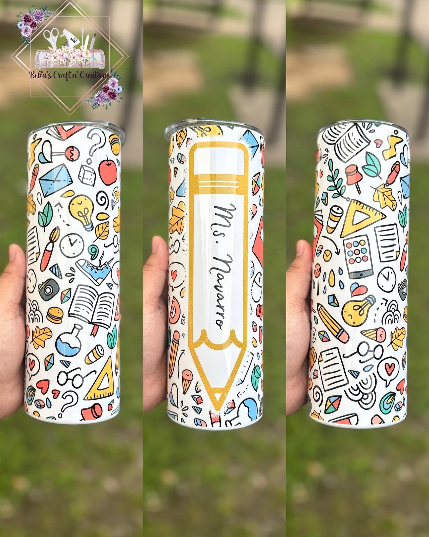Pencil Teacher Tumbler