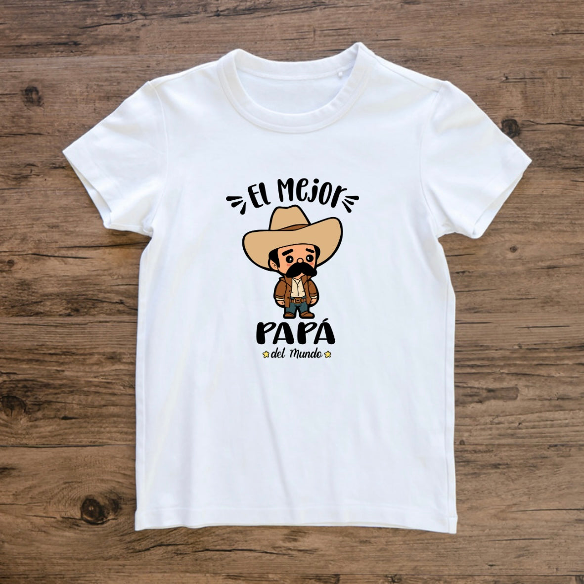 El Mejor Papá Del Mundo Playera