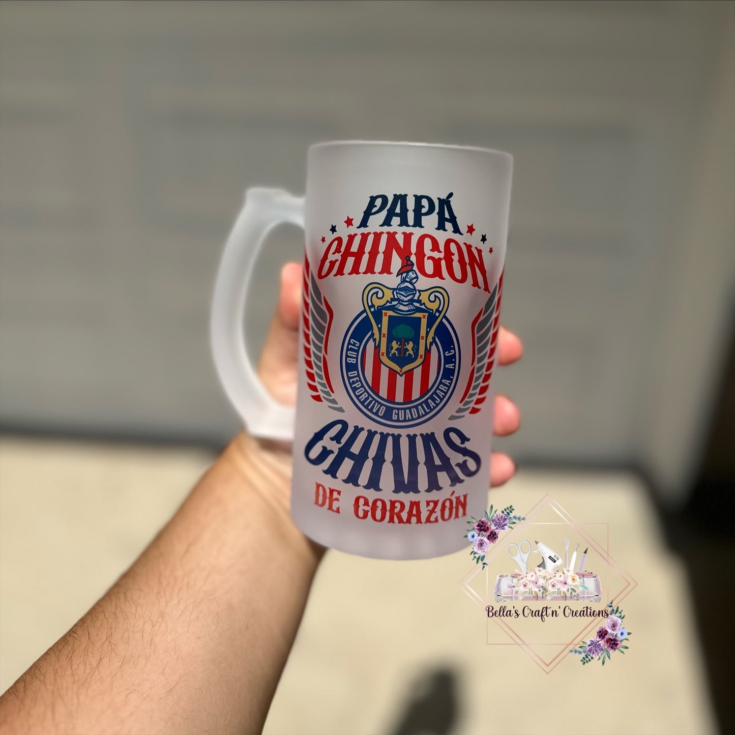 Papá Chingon Chivas Beer Mug