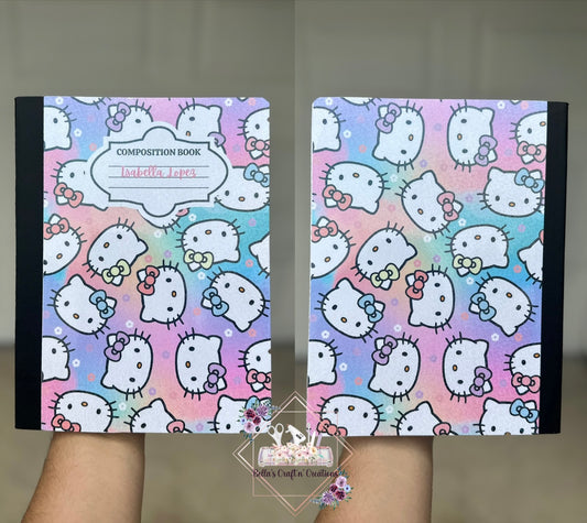 Custom Composition Notebook