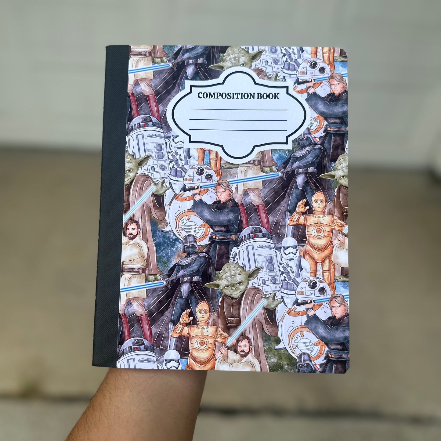 Custom Composition Notebook