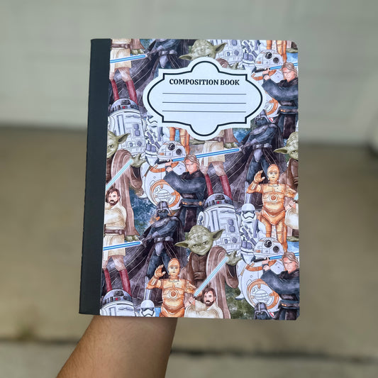 Custom Composition Notebook