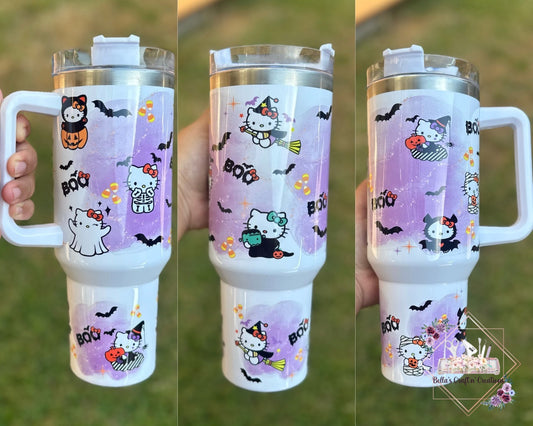 Hello Kitty Halloween Tumbler