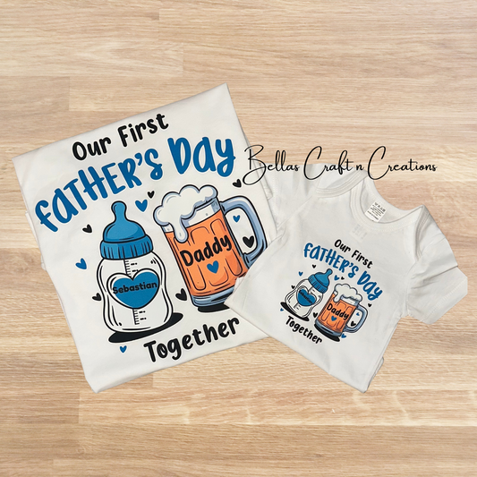 Our First Father's Day T-Shirt