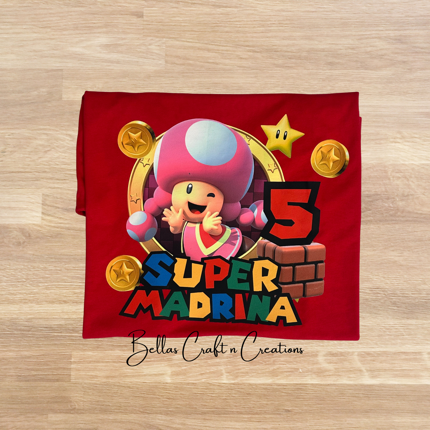 Mario Birthday Shirt